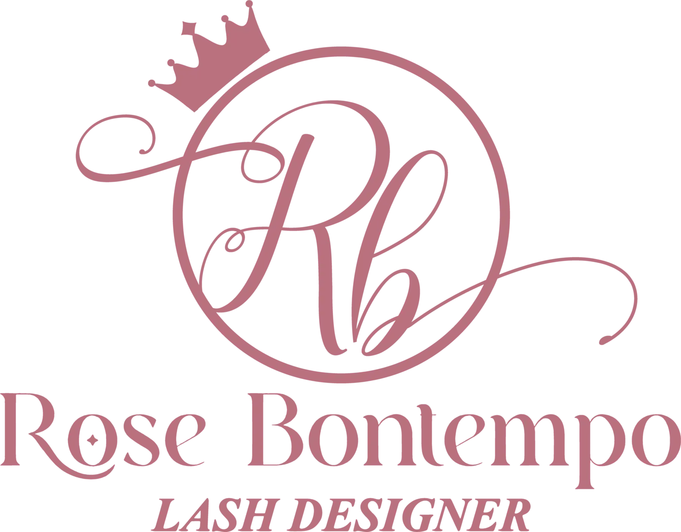Rose Bontempo Lash Designer Logo